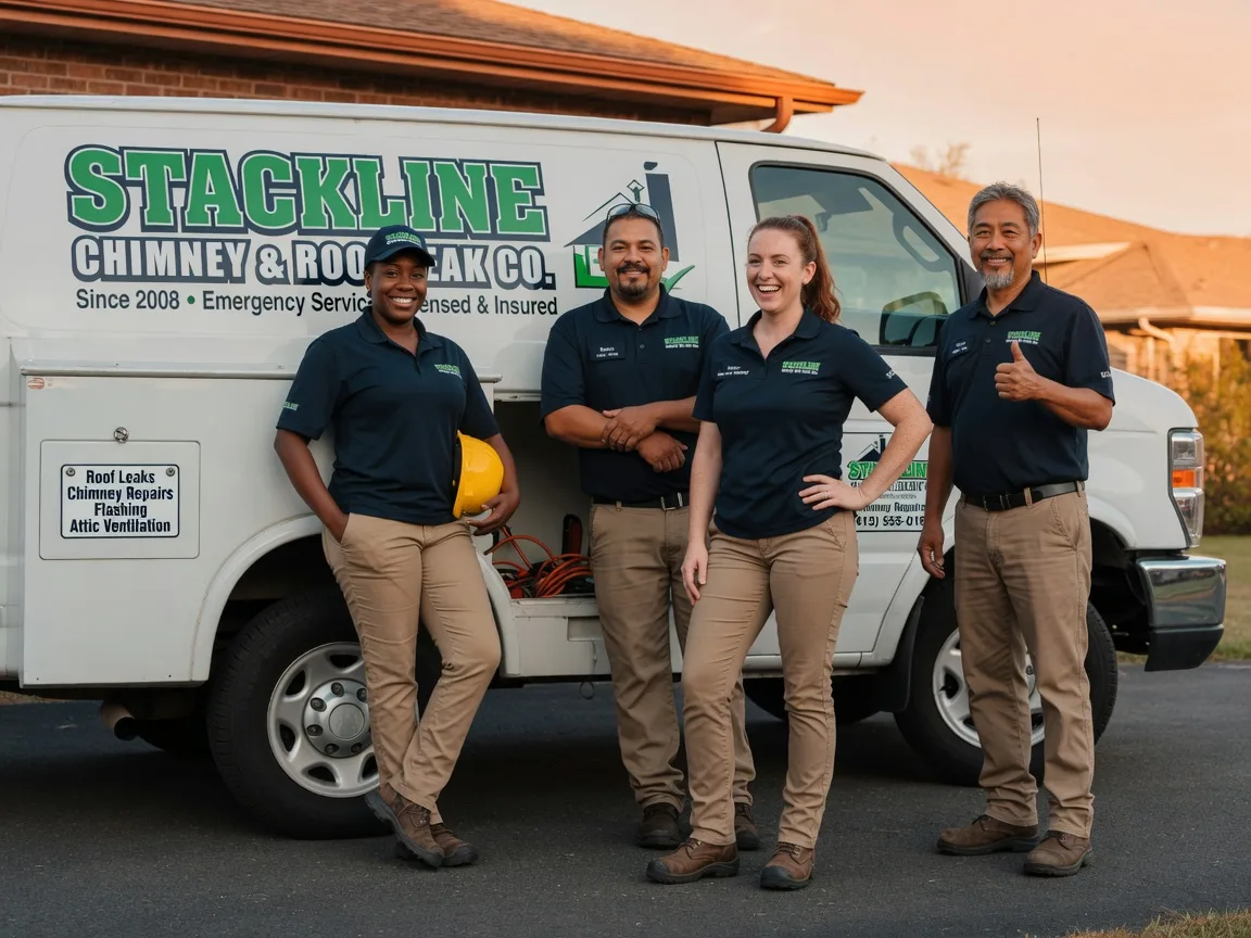 Chimney flashing repair company in Whitehall, MI